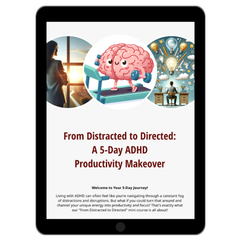 ADHD Mini Course iPad